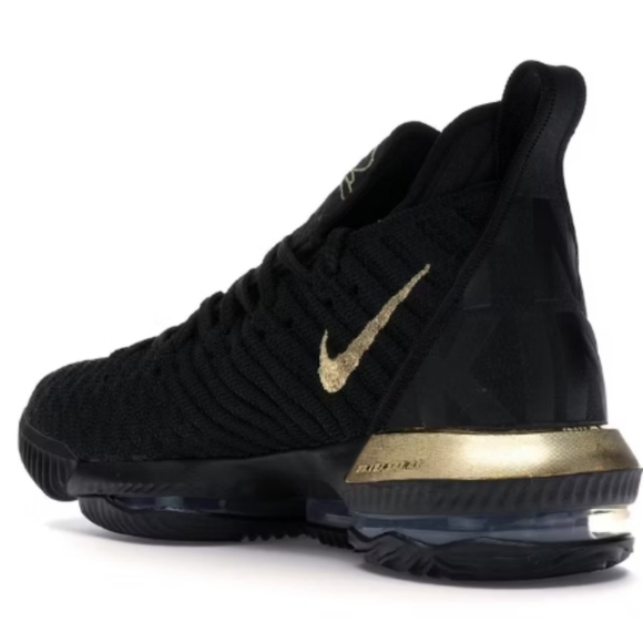 Lebron 16/I am king/black gold - Picture 1 of 4